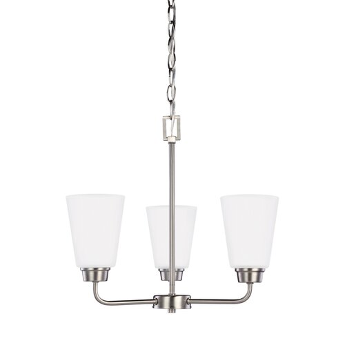 Sea Gull Lighting Kerrville 3 Light Chandelier