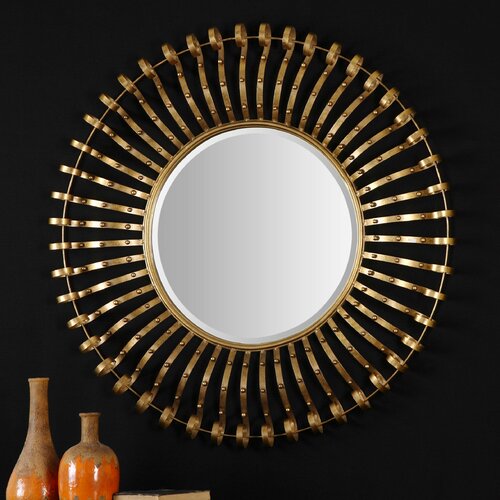 Uttermost Leopolda Round Mirror