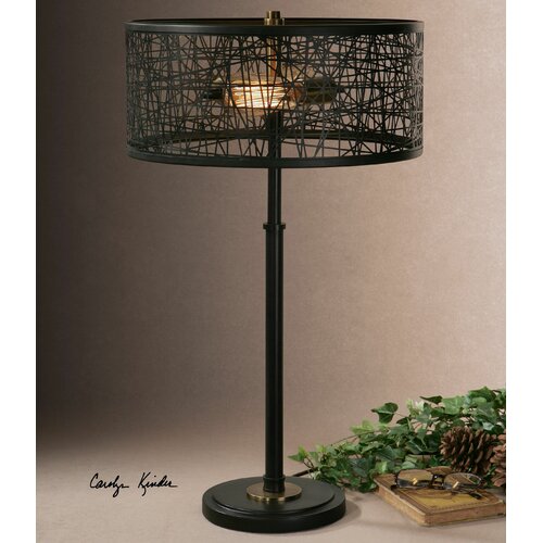 Alita 27 H Table Lamp with Drum Shade by Uttermost