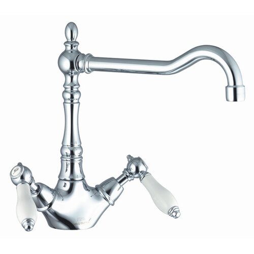 Two Handle Single Hole Kitchen Faucet Wayfair   Single%2BHole%2BKitchen%2BSink%2BFaucet 