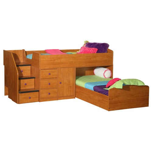 Berg Sierra Twin LShaped Bunk Bed & Reviews Wayfair