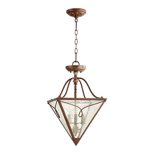 Quorum Salento 3 Light Foyer Pendant