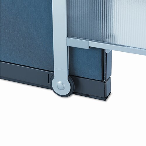 Premium Workstation Privacy Screen, 38w x 65h by Quartet