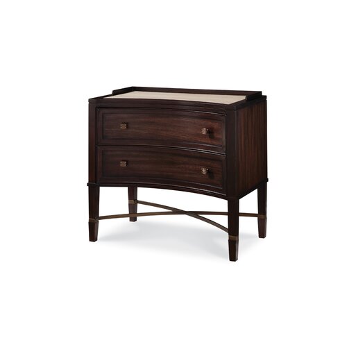 Intrigue 2 Drawer Bachelors Chest