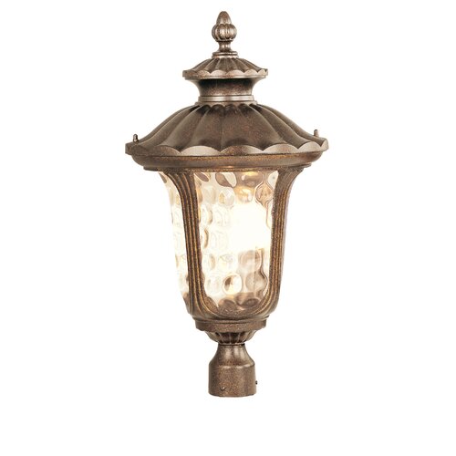 Oxford 3 Light Outdoor Post Lantern by Livex Lighting