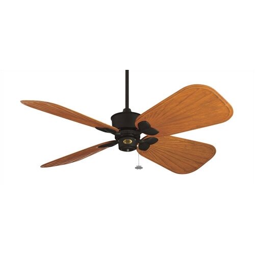 Fanimation 52 Islander 5 Narrow Palm Blade Ceiling Fan On Popscreen