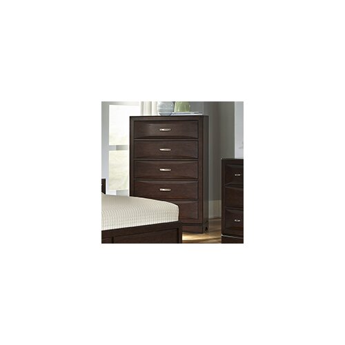 Najarian Furniture Beverly 5 Drawer Chest