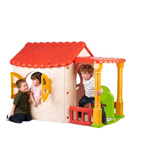 Active Play Lake Cottage Childrens Playhouse by ECR4Kids