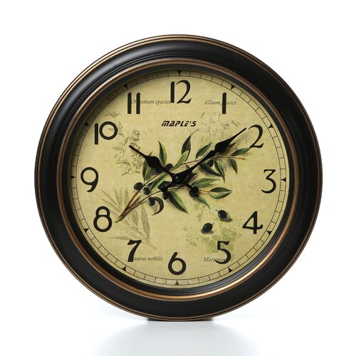 Décor Clocks Wall Clocks Maples Clock SKU MAP1103