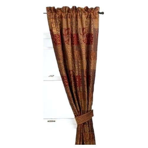 Croscill Home Fashions Galleria Pole Top Drapery Rod Pocket Panels