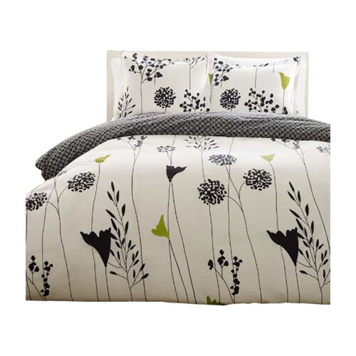 Asian Lily Duvet Cover Set by Perry Ellis