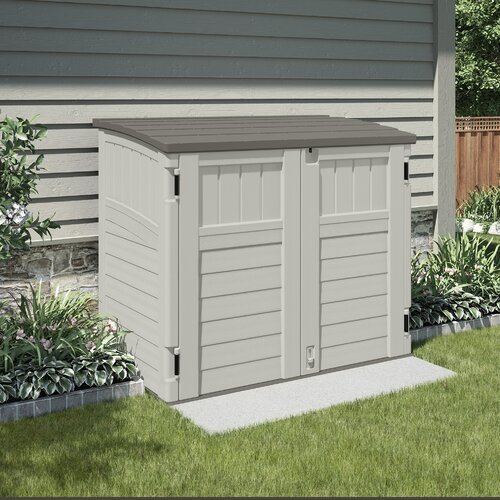 Suncast Utility 4.5 Ft. W x 2.7 Ft. D Resin Storage Shed