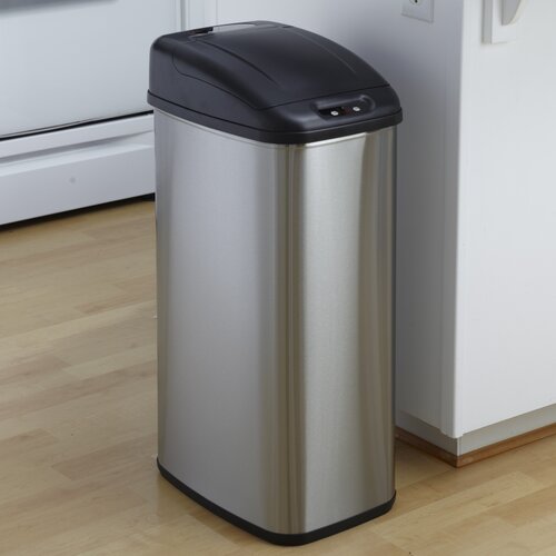 Nine Stars Nine Stars 13.2 Gal Motion Sensor Trash Can