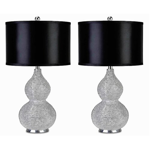 Alexia 30 H Table Lamp with Drum Shade by Abbyson Living