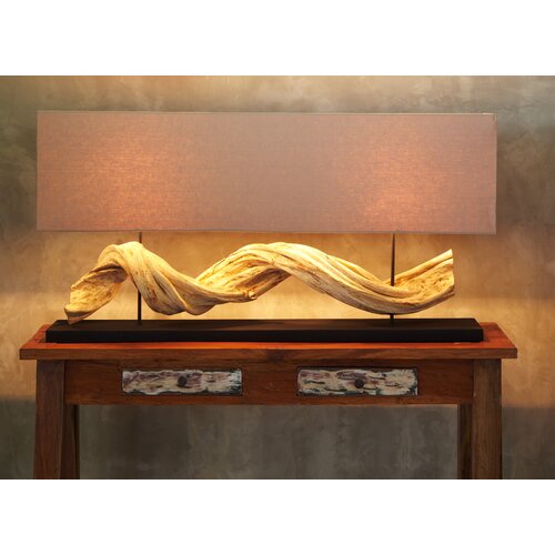 26 H Table Lamp with Rectangular Shade by Bellini Modern Living