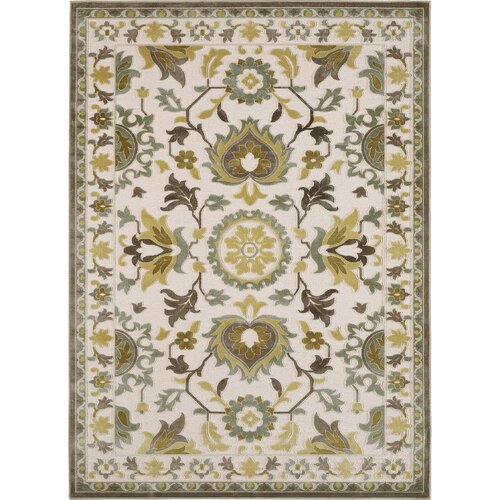 Cambridge Cream Area Rug by TayseRugs