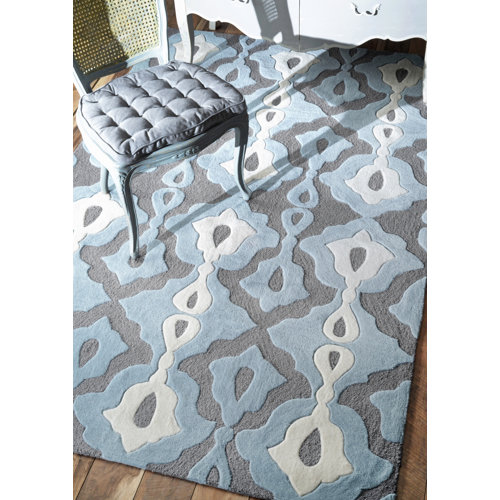 Cine Todd Slate/Blue Area Rug Wayfair