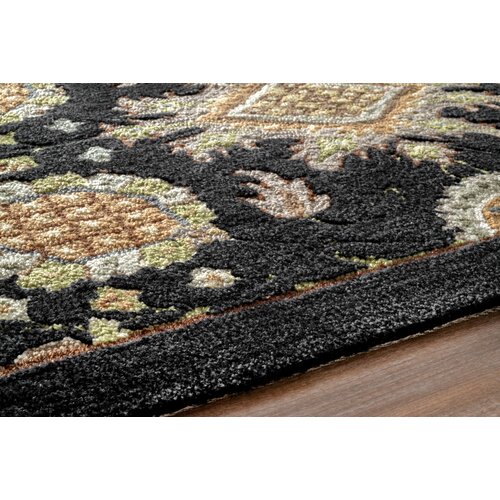 Heritage Evia Black Area Rug