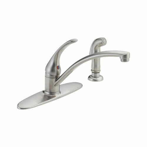 Delta Foundations Core B Single Handle Centerset Kitchen Faucet with