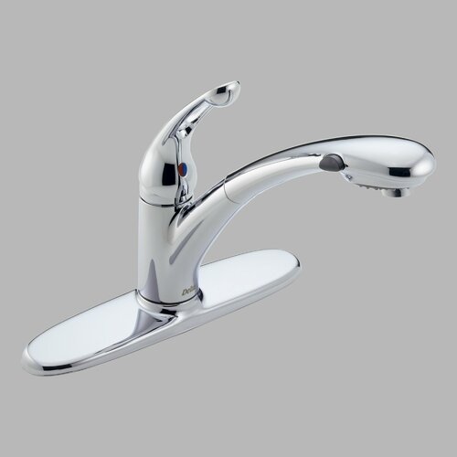 Signature Single Handle Centerset Kitchen Faucet