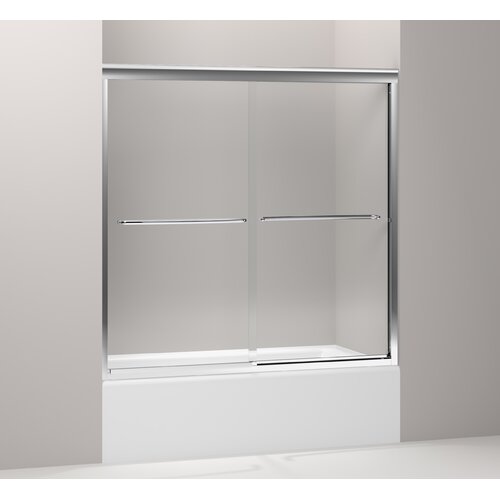 Fluence 58.31 x 59.63 Sliding Bath Door by Kohler