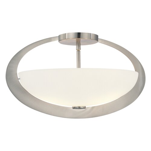 George Kovacs by Minka Earring 2 Light Semi Flush Mount