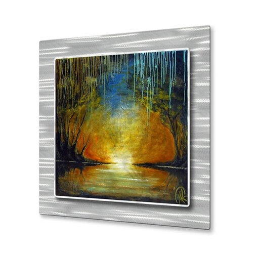 Sunrise by Marina Rehrmann Painting Print Plaque by All My Walls