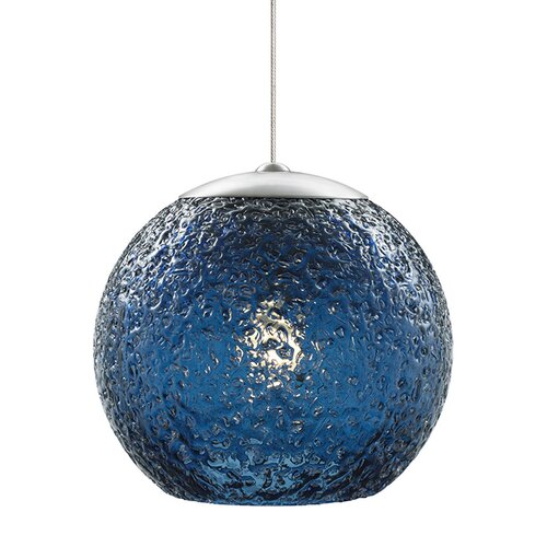 Mini Rock Candy Round 1 Light Monopoint Mini Pendant by LBL Lighting