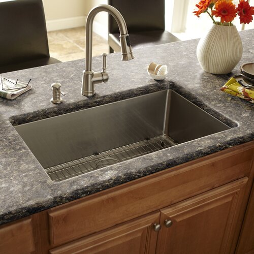 Schon 32 x 19 Single Bowl Kitchen Sink