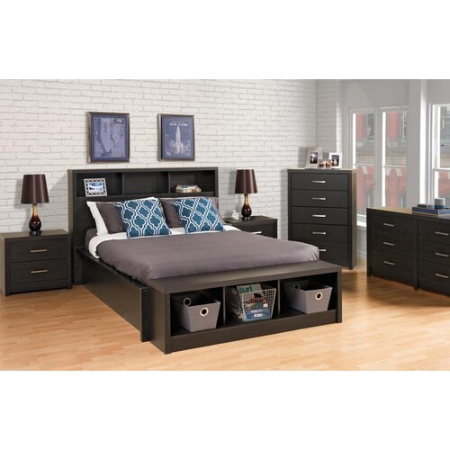 Prepac District Platform Customizable Bedroom Set