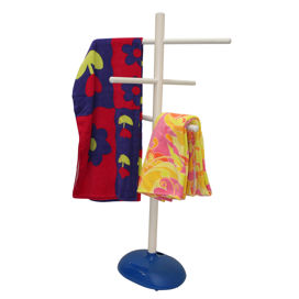 Free Standing Poolside Towel Tree