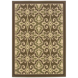 Robert Grey & Ivory Geometric Area Rug