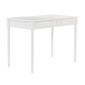 Hannelore 2 Drawer Writing Table in Crisp White