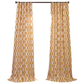 Medina Printed Cotton Single Curtain Panel