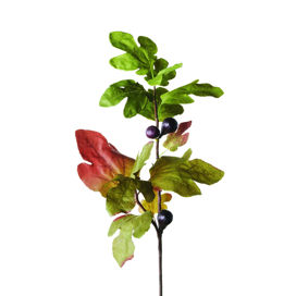 Floral Rose in Square Pot