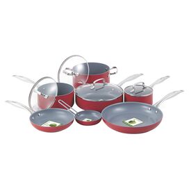 Fiesta 7 Piece Cookware Set in Red