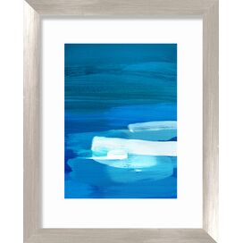 Colorblock Framed Giclee Painting Print