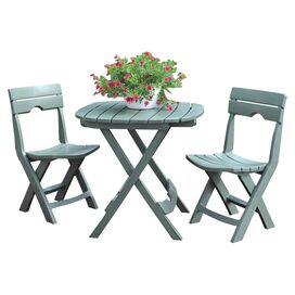 Quik-Fold 3 Piece Bistro Set