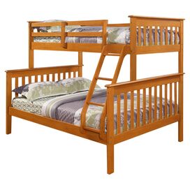 Donco Twin Mission Bunk Bed with Tilt Ladder