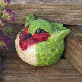 Portly Harriet Hummingbird Statue