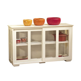 Eastfield Kitchen Cart with Wooden Top