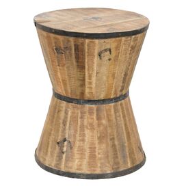 Barrell Hourglass Stool