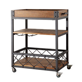 Willow Kitchen Cart with Granite Top