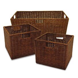 3 Piece Storage Basket Set