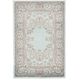 Hallie Floral Brown Area Rug