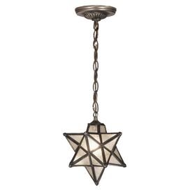 Moravian Star 1 Light Mini Pendant
