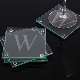 Personalized Glass Coasters (Set of 4)