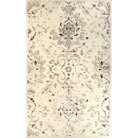 Cheyenne Ivory/Light Gray Area Rug