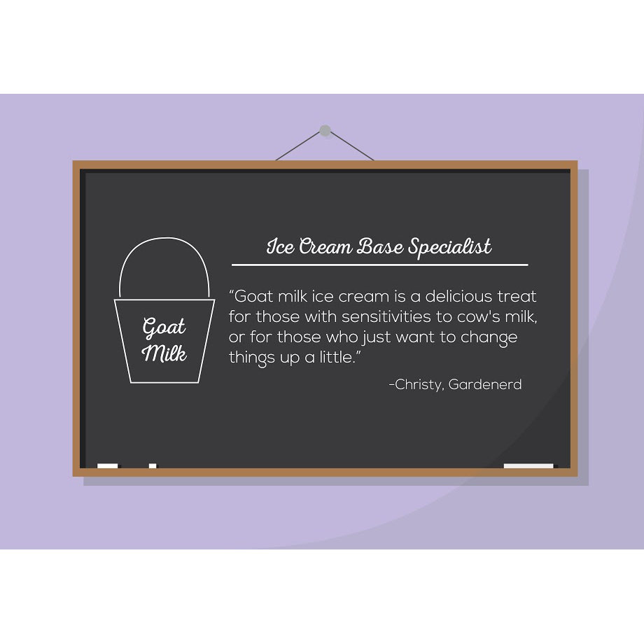 types of ice cream bases