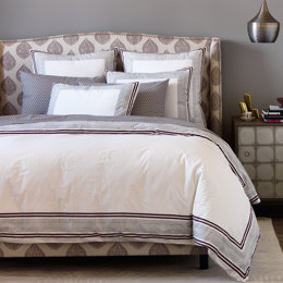 Blockprint Border Fig Duvet